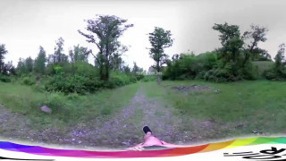 [HOLI360VR] Teen fucked outdoor_WWW.HOLIVR.COM