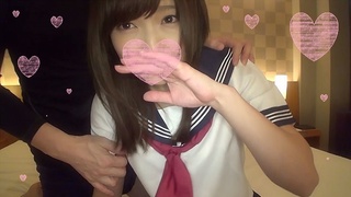 【個人撮影】18歳☆S級美女　成長期おっぱい娘遂に生中出し「早く…奥まで♥」●ヵ月振り制服えっちに理性崩壊勝手に腰振り連続絶頂！カレシより先に種付許可【モザ無】全員おまけ動画付 FC2-PPV 597145 - 1