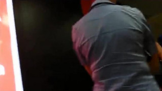 Amoi in Office Attires with ‘Halle Berry’ Hairstyle White Cotton Upskirt This Amoi was heading out for a typical lunch hour with some friends. I cant stand just looking at her; such a candidate for a good ol upskirt shot. I mean she ticks all the boxes wi