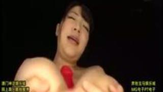 【無料エロ動画】スケベすぎる柔らかい超乳揉み＆ディルドパイズリ！！優月まりな