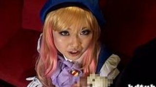 アニメっぽいコスプレプレ娘が一生懸命フェラチオをしてくれてます！素人｜イクイクXVIDEOS日本人無料エロ動画まとめ