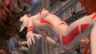 【３Dエロアニメ】非道の怪獣レイプで幼い美少女が性奴隷となって集団レイプで全穴崩壊中出し！