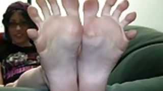 日本のスプレッドつま先