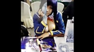 日本の女の子のコスプレ