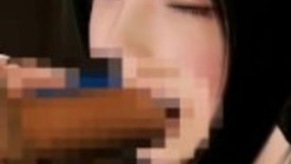 日本3D変態キューティーは、ヘッドの仕事を与えます