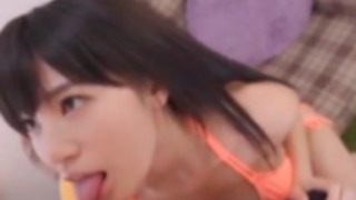 【高橋しょう子】上目遣いがエロい巨乳グラビアアイドルの濃密フェラチオ！